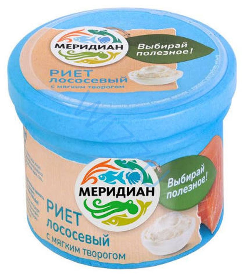 РИЕТ ЛОСОСЕВЫЙ С МЯГКИМ ТВОРОГОМ ФАС 1/100