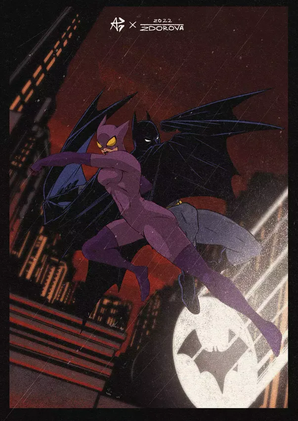 Постер "Batman Catwoman"