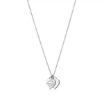 Подвеска из серебра, Tiffany💝 Двойное сердечко.В наличии