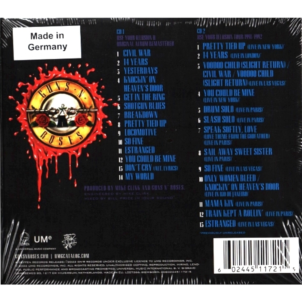 Guns N' Roses / Use Your Illusion II (2CD)
