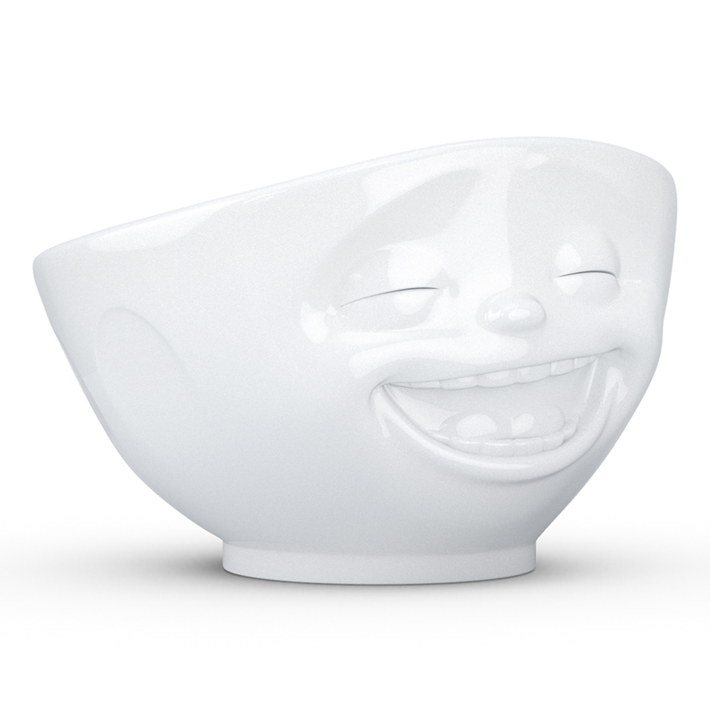 Чаша 1л Tassen Laughing белая