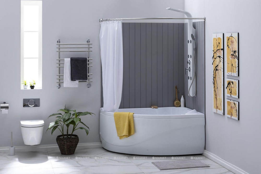 Акриловая ванна Aquanet (Акванет) Mayorca 150x100 R с каркасом