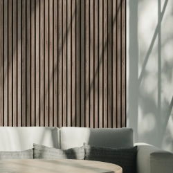 Панель Стеновая Акустическая Comfort (Комфорт), Стандарт, Дуб Винтаж, 2780х600х9 мм