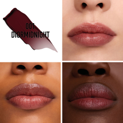 DIOR Rouge Dior Balm - Увлажняющий бальзам для губ в банке оттенок 001 Diormidnight, 3 g
