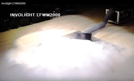 Involight LFWM2000 генератор тяжелого дыма, 2000Вт