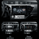Магнитола для Toyota Corolla 2012-2016 - Redpower 85066 PRO/PROmax ТОП звук, 2K QLED, Android 14, Быстрейшая, CarPlay, 4G SIM-слот