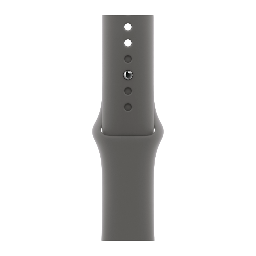 Умные часы Apple Watch Series 10 GPS + Cellular, 46mm, Natural Titanium Case with Sport Band S/M, Stone Gray (Черный)