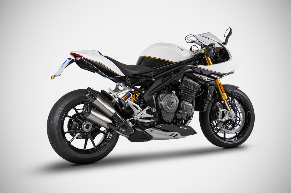 Zard Глушитель титановый Triumph Speed Triple 1200 RS / RR ZTP097S10TCO