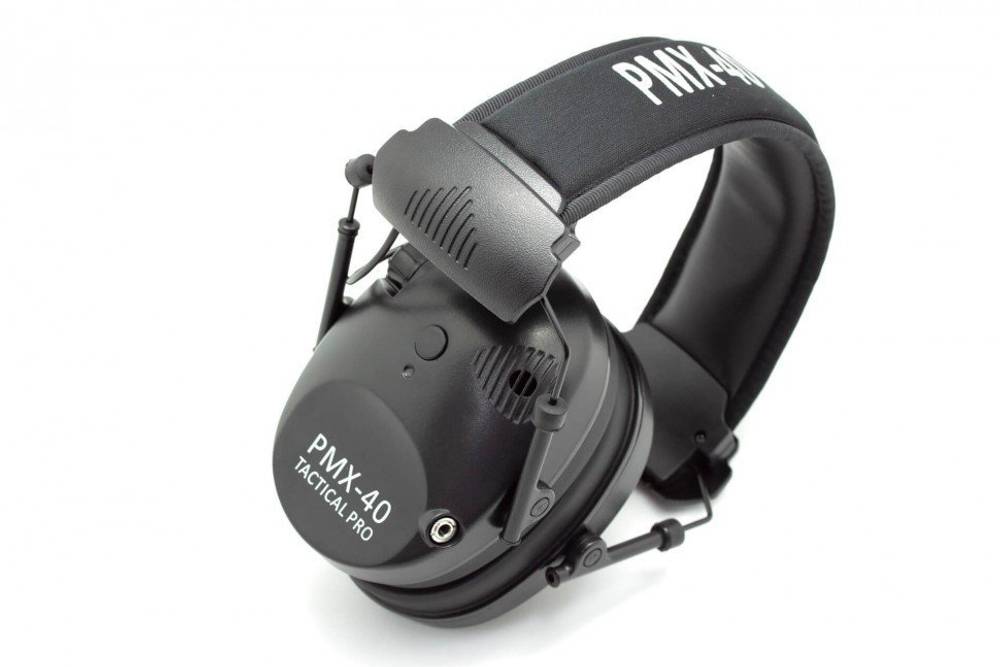 Наушники активные PMX-40 Tactical PRO (black)