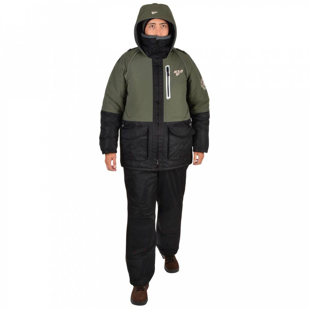 Костюм мужской зимний "Arctic VII comfort" -45, hardguard, хаки, ХСН
