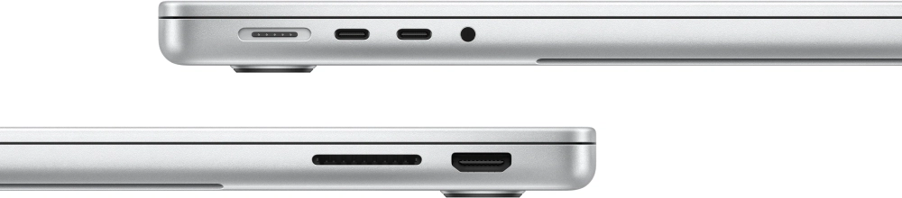 Ноутбук Apple MacBook Pro 14 M3 Max 14 core 36Gb SSD1Tb/30 core GPU 14.2" Liquid Retina XDR (3024x1964) macOS silver WiFi BT Cam (_MRX83ZP/A)