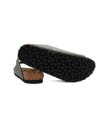 Кожаные шлепанцы arizona big buckle lenb thyme Birkenstock - зеленый(1025367)
