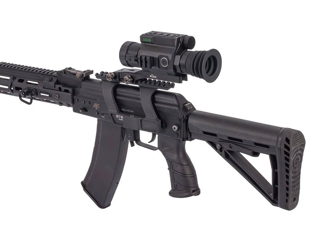Прицел тепловизионный ATAK ET23-35 PRO x3.7/7.4/14.8/22.2/29.6, 384x288, ø35мм, обнаруж.1400м - фото 2