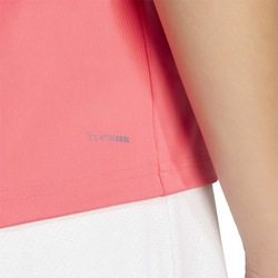Женская теннисная футболка Adidas Club Climacool — pure turbo