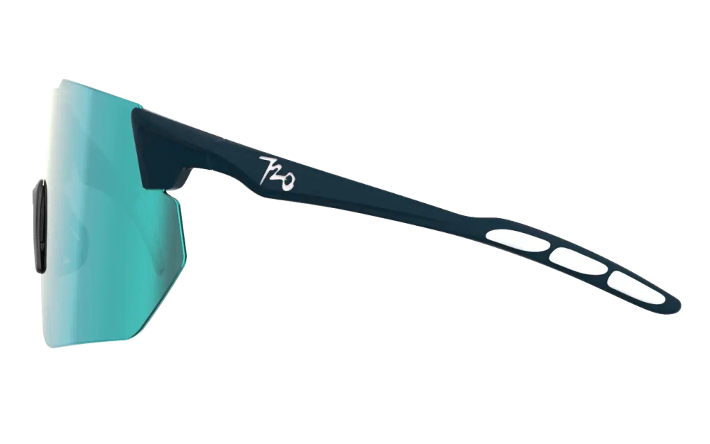 Спортивные очки 720armour Kamikaze Cylinder + / Matte Peacock Blue / Smoke Lake Blue Lens