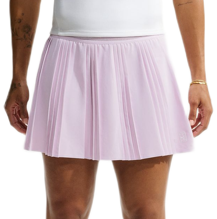 Юбка теннисная Nike Court Advantage Dri-Fit Pleated - bleached lilac/white
