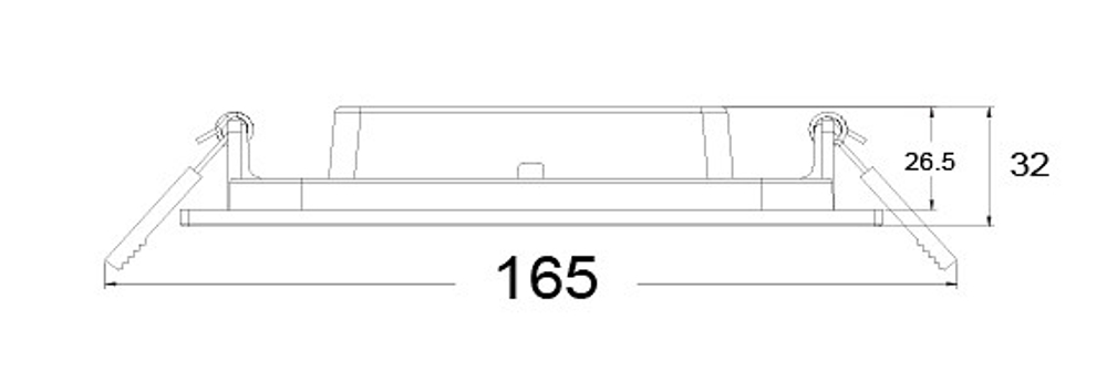Встраиваемый светильник Maytoni Technical Stockton DL020-6-L12W