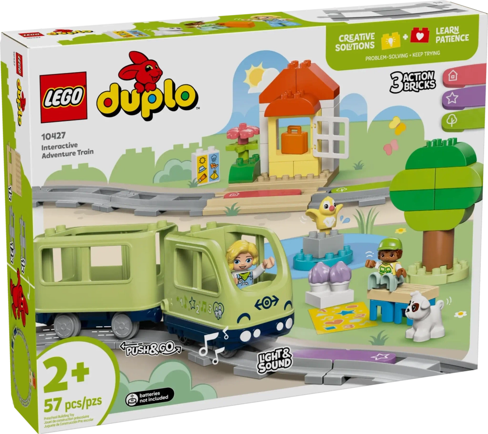 Конструктор LEGO Duplo 10427 Интерактивный поезд приключений