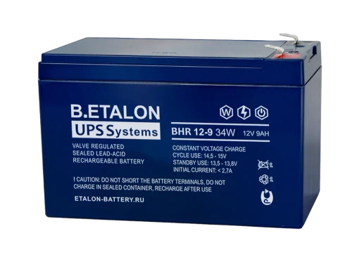Аккумулятор B.ETALON BHR 12-9 34W