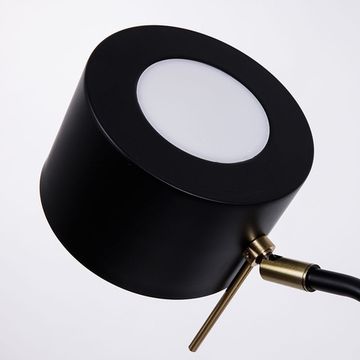 Декоративная настольная лампа 1*Е14 A7051LT-1BK чёрный Sebastian Arte Lamp