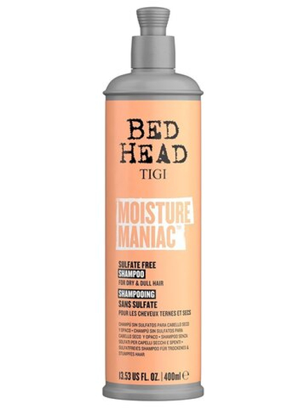 Tigi Bed Head Moisture Maniac - Бессульфатный увлажняющий шампунь 400 мл