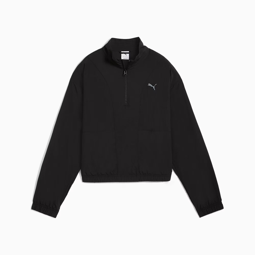 Женская свитшот HER с полузастежкой-молнией и свободным кроем - PUMA
