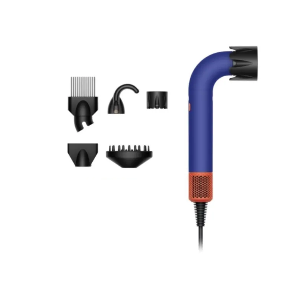 Фен Dyson Supersonic R Pro HD18 (Global) Vinca Blue/Topaz Orange, синий/оранжевый