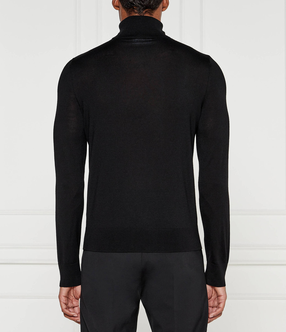 Хлопковый гольф Dsquared2 - черный(S74HA1440 S18310)