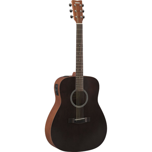 Yamaha FX400 SMOKY BLACK элетроакустическая гитара, цвет Smoky Black, форма корпуса дредноут