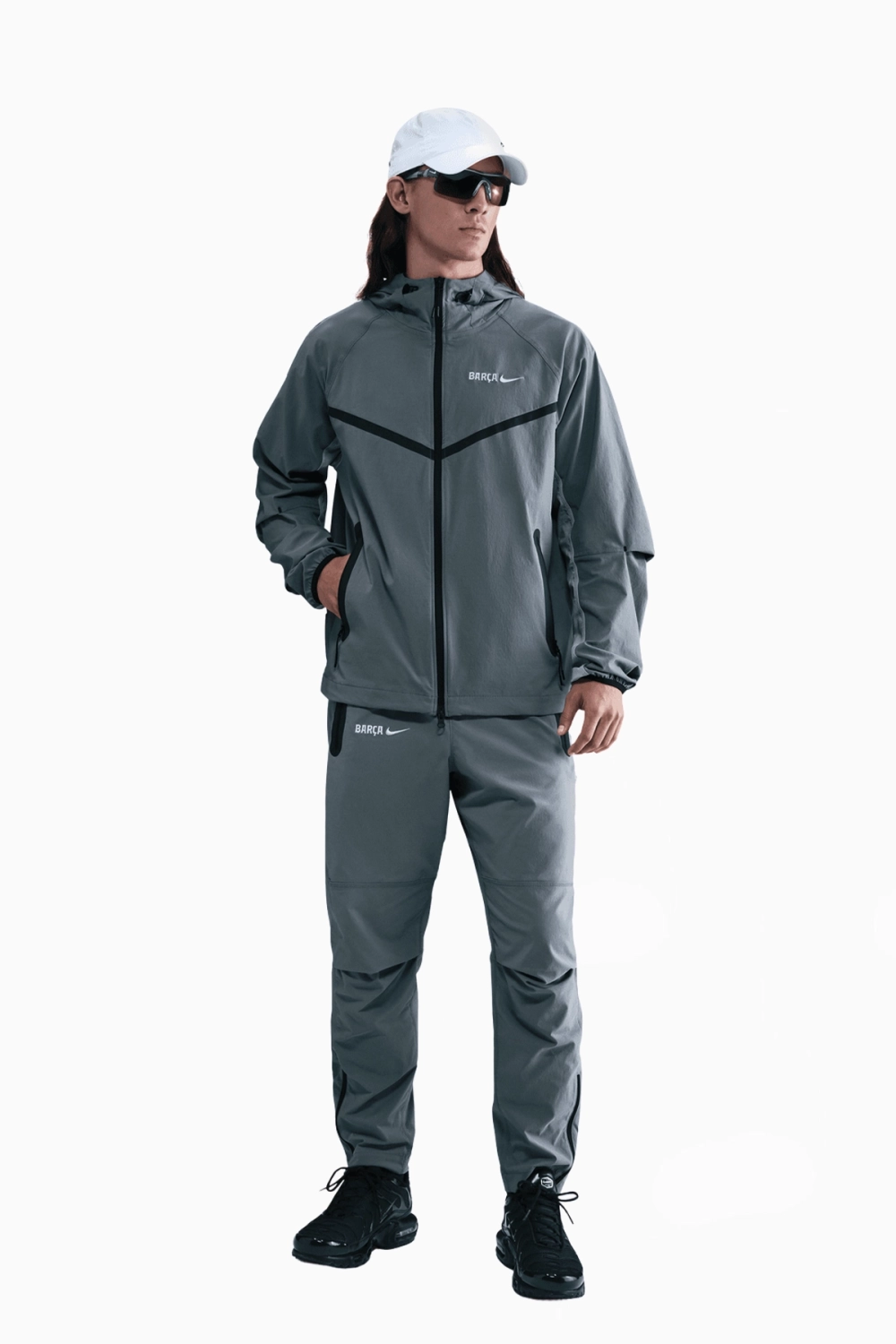 Куртка Nike FC Barcelona 25/26 Tech - серый