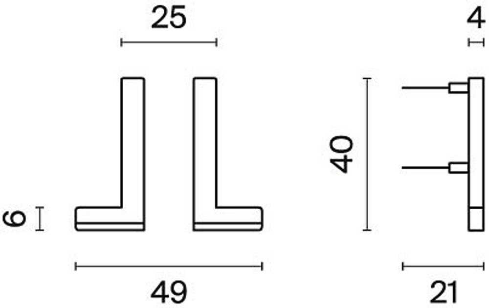 Клавиша для выключателя c подсветкой Voltum S70 VLS080401