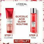Тоник-пилинг с 5% гликолевой кислотой L'Oreal REVITALIFT, с экстрактом арбуза и алоэ, 180 мл (Франция)