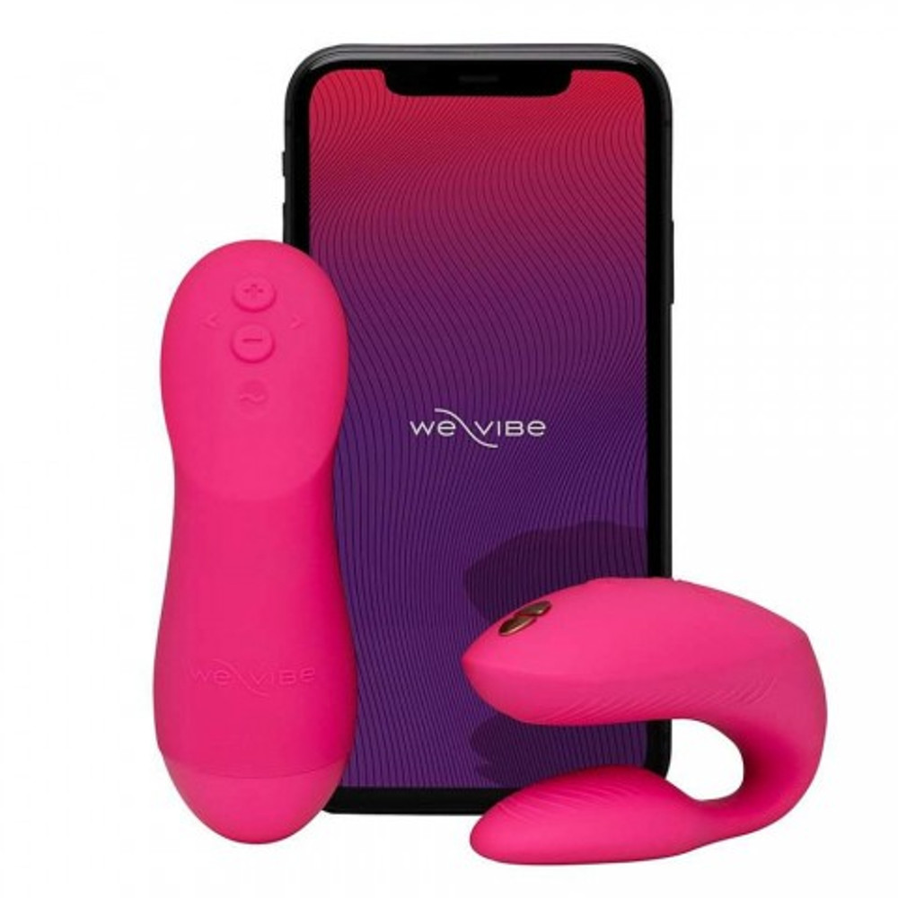 Вибратор для пар We-Vibe Chorus Pro розовый