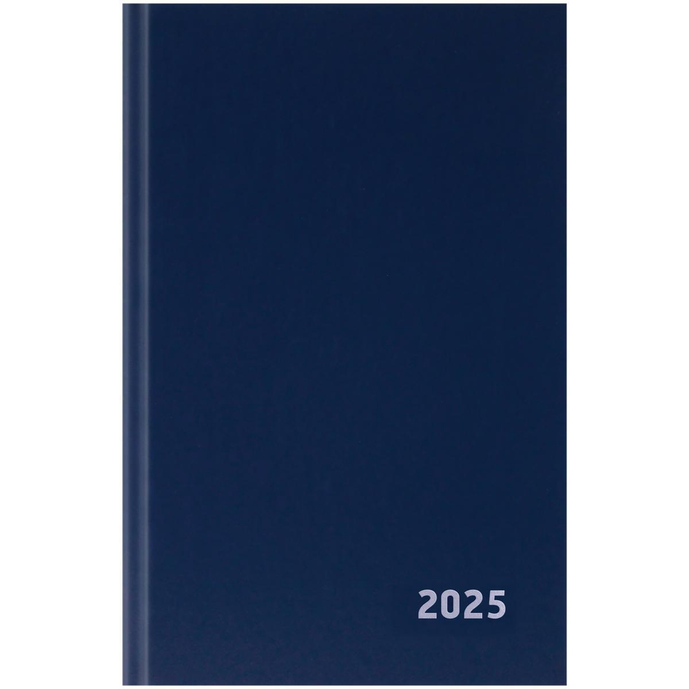 Ежедневник датированный 2025г. А5 168л. синий, бумвинил (BG)