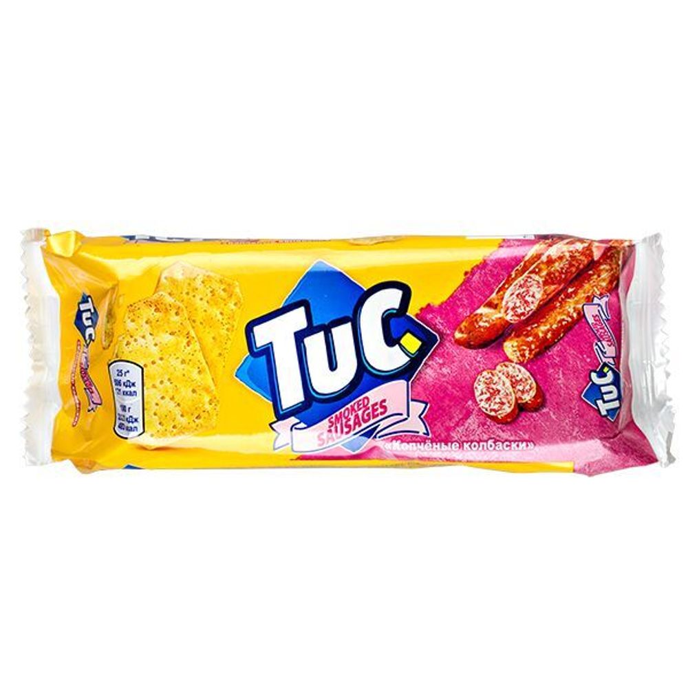 Крекер Tuc Колбаски 100гр