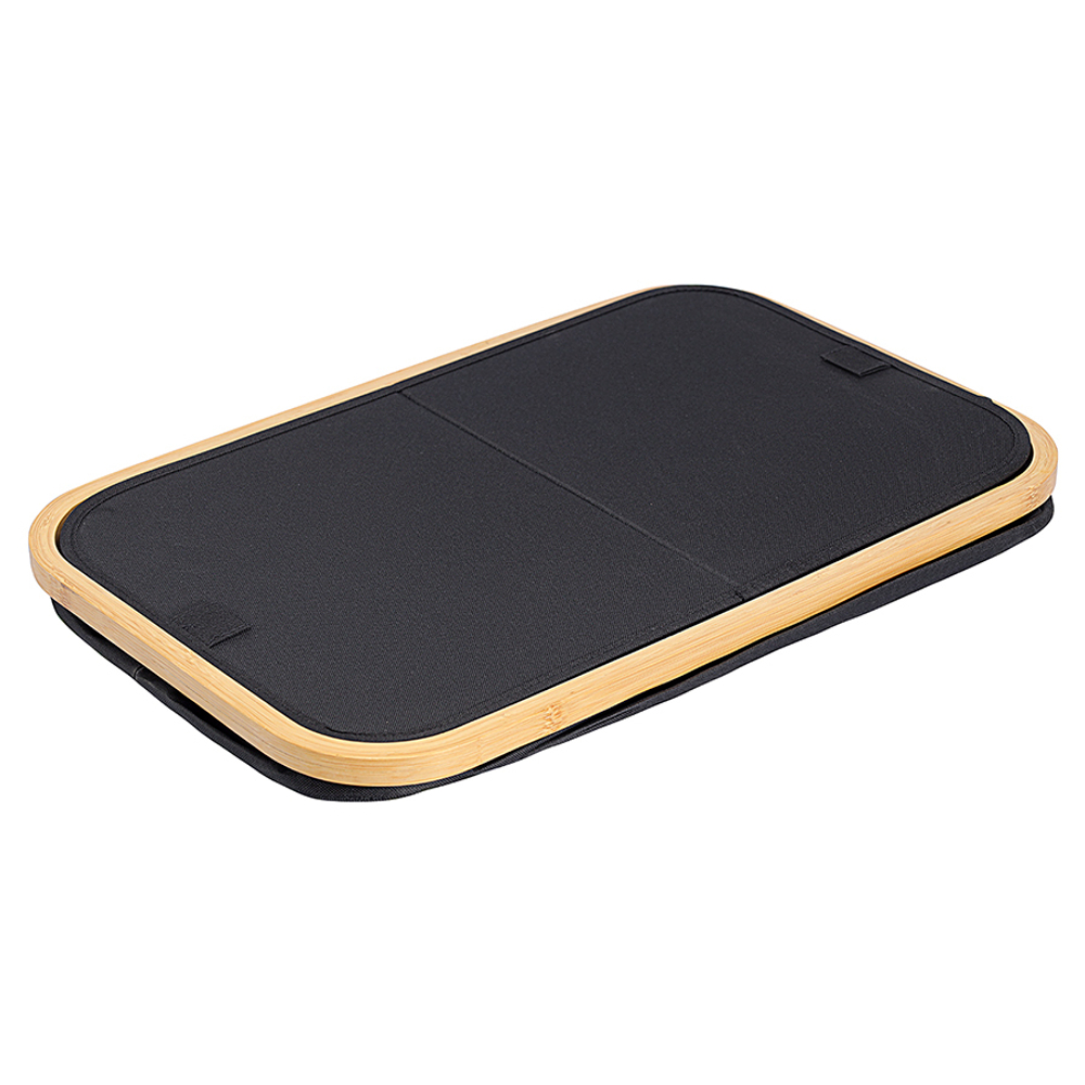 Корзина для белья с двумя отделениями 53.5х33х53см Smart Solutions Neat Twin черная
