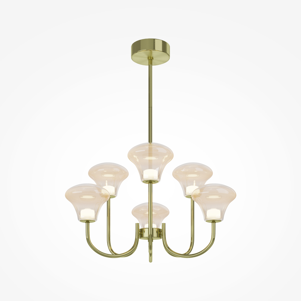 Подвесная светодиодная люстра Maytoni Dynasty MOD402PL-L20BS3K