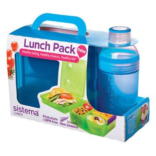Набор Lunch: ланчбокс (2 л) и бутылка (480 мл), цвет в ассортименте
