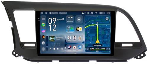 Магнитола для Hyundai Elantra 6 2016-2018 (без штатной КЗВ, рамка тип 2) - Teyes CC4-PRO монитор 9.5" 2K QLED на Android 13, Быстрейшая, Snapdragon 778G, ИИ, CarPlay, DSP, 4G SIM-слот