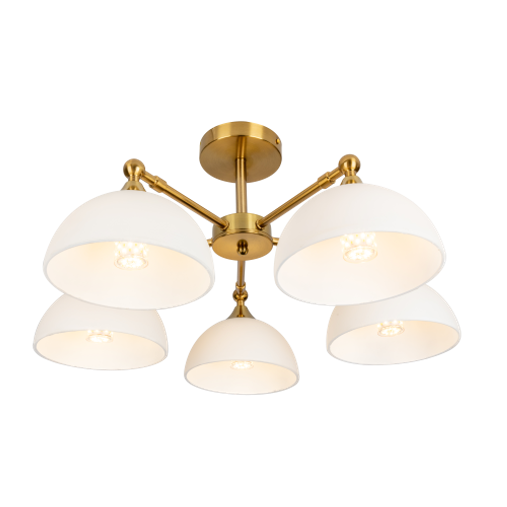 Люстра Rivoli Emina 3332-305 5хЕ27 40Вт модерн | Модерн