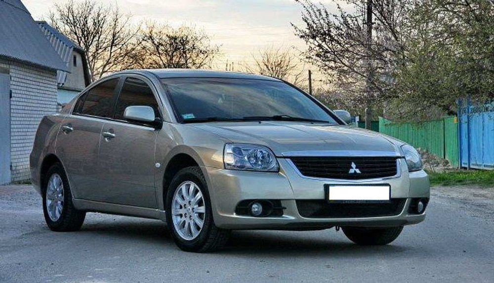 Порог левый Mitsubishi Galant 9 2003-2012 (1мм)
