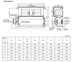 Канальный фанкойл 5-5,9 кВт General Climate GDU-F-06DR
