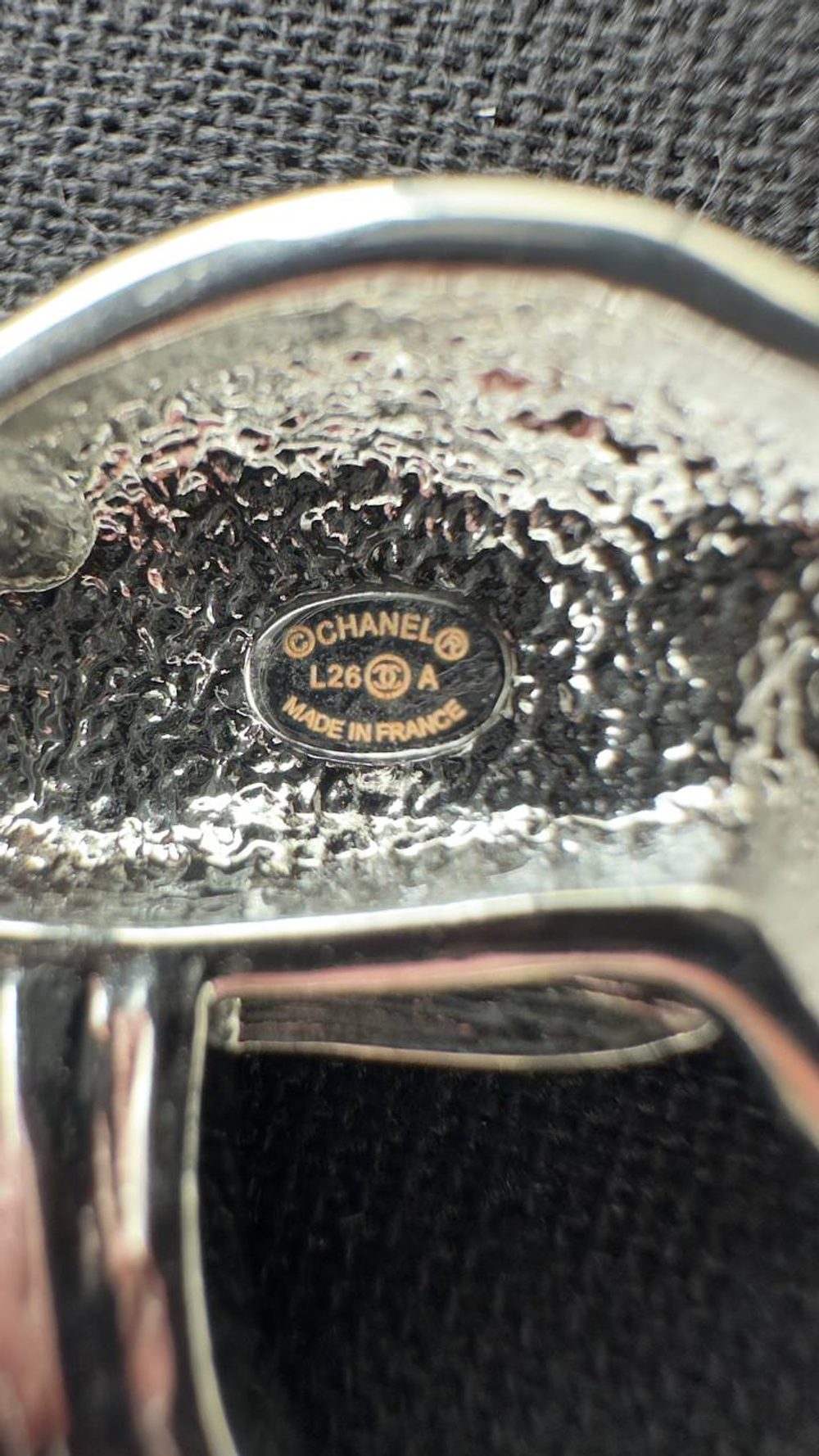 Серьги CHANEL