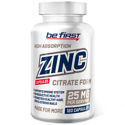 Be First Zinc Citrate (120 капс.) [M]