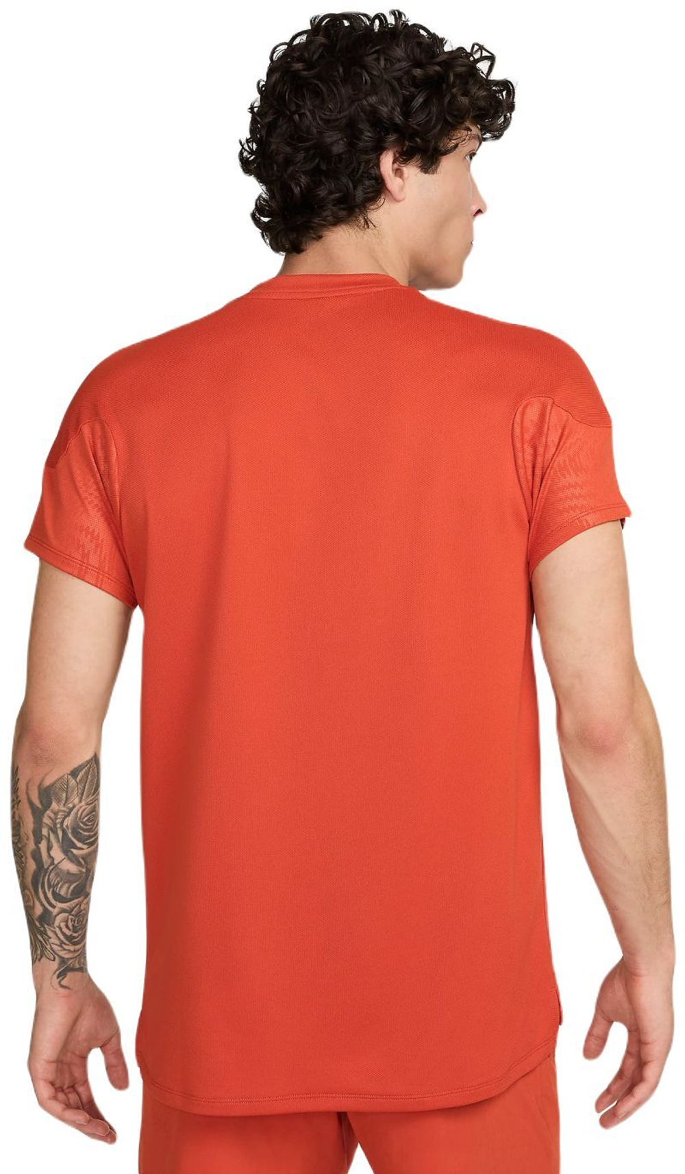 Мужская теннисная футболка Nike Court Dri-Fit Slam RG Tennis Top - Коричневый