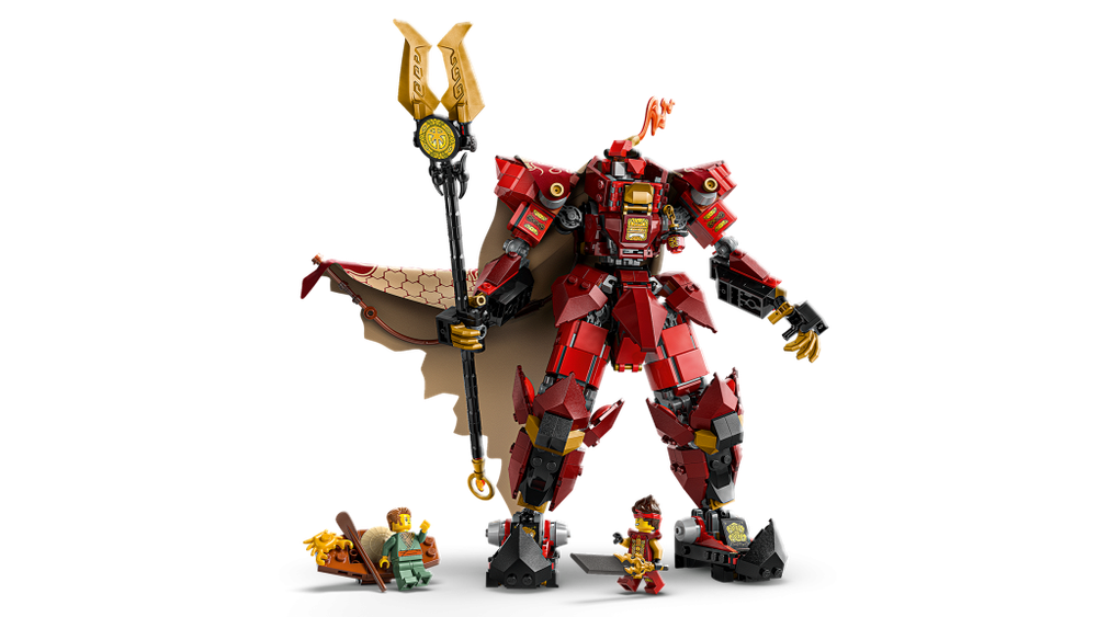 Конструктор Лего Ниндзяго Боевой робот «Рыцарь огня» | LEGO Ninjago Fire Knight Mech 71846 - 996 деталей (10+)