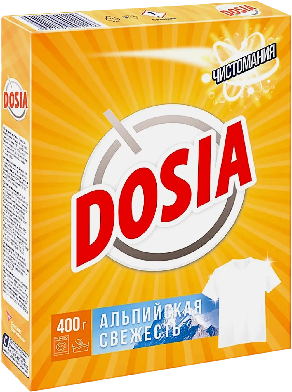 Стиральный порошок Dosia Optima Альпийская свежесть 400г