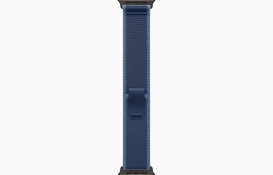 Умные часы Apple Watch Ultra 3, 49 мм, Black Titanium Blue/Bright Blue Trail Loop S/M