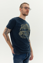 Футболка Bowery NYC "Hotrod" Vintage Navy