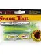 Виброхвост съедобный LJ pro series spark tail, 10,1 см, T57, набор 5 шт.